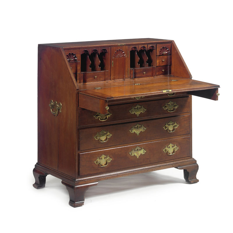 John Townsend slant-top desk, Newport, Rhode Island